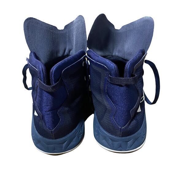 UNDER ARMOUR 9.5 Lightning 4 Mens Basketball Shoe Sneakers Navy Blue & White main image 5